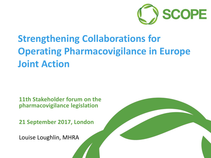 strengthening collaborations for operating