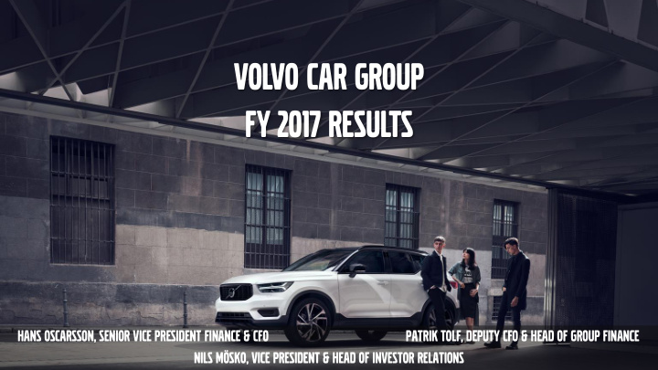 volvo car group