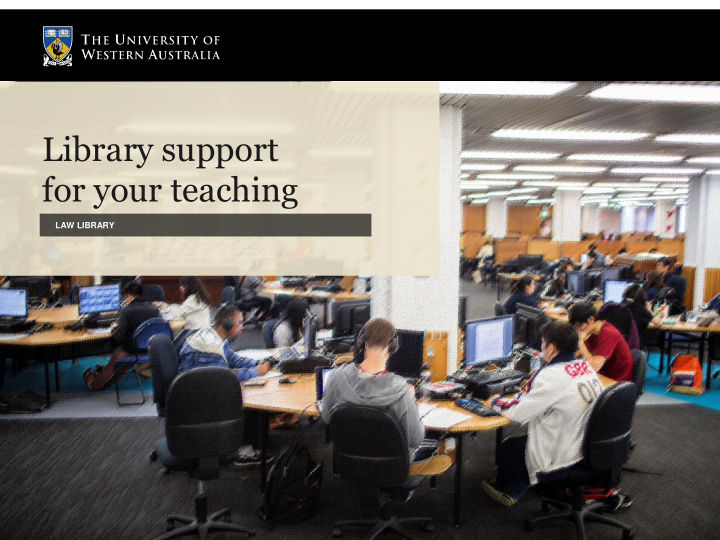 library support