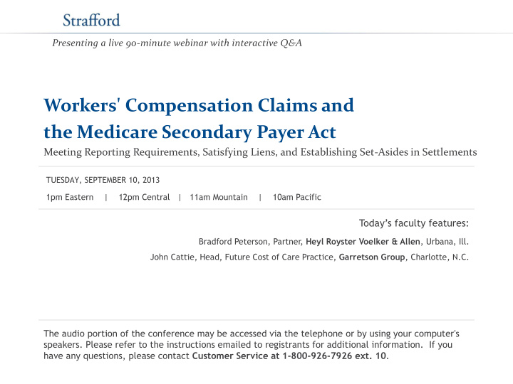 workers compensation claims and the medicare secondary