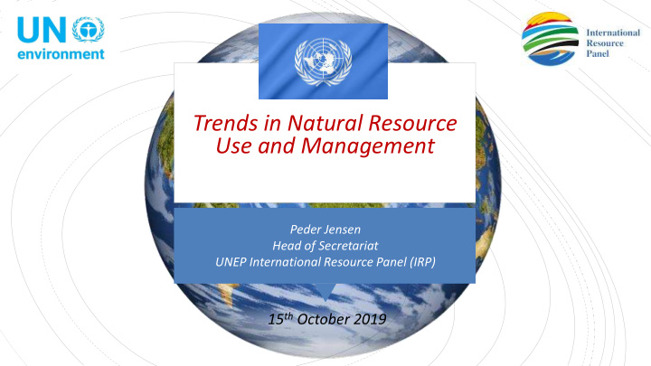 trends in natural resource