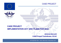 case project case project implementation 2017 and plans