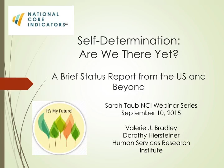 self determination