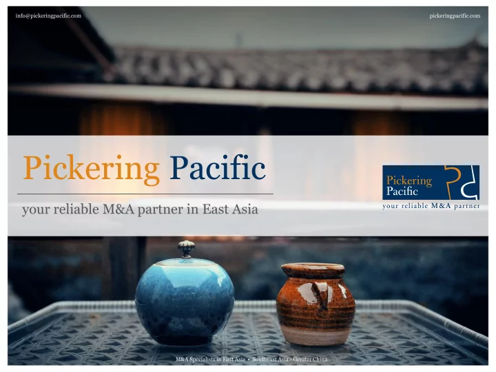 pickering pacific