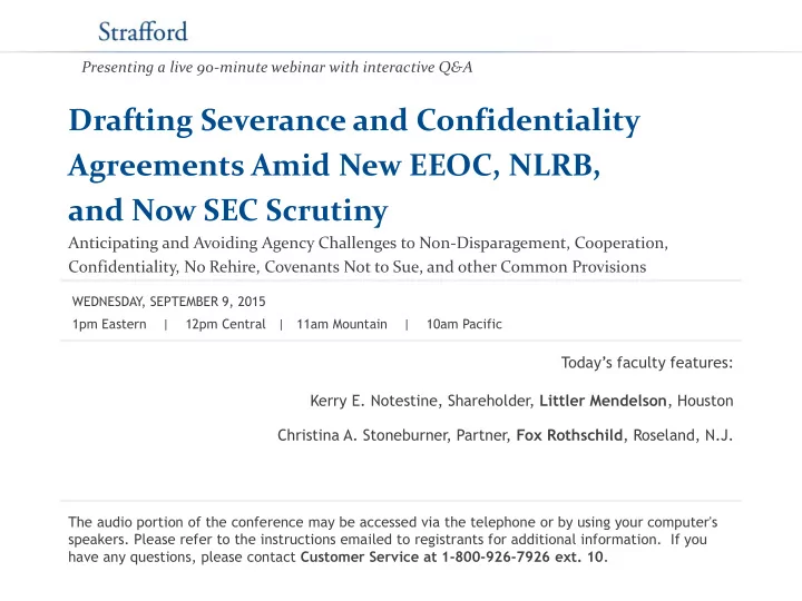 and now sec scrutiny