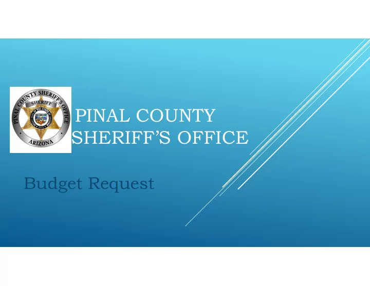 pinal county sheriff s office