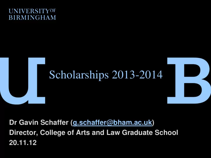 dr gavin schaffer g schaffer bham ac uk director college