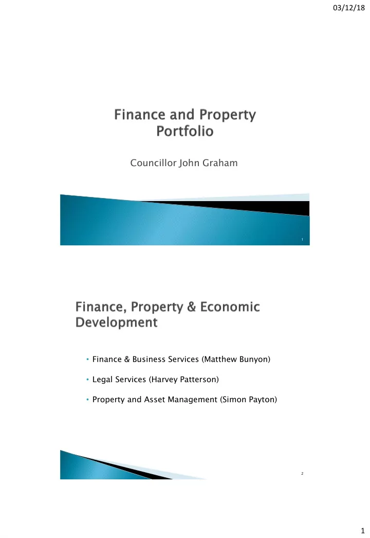 councillor john graham