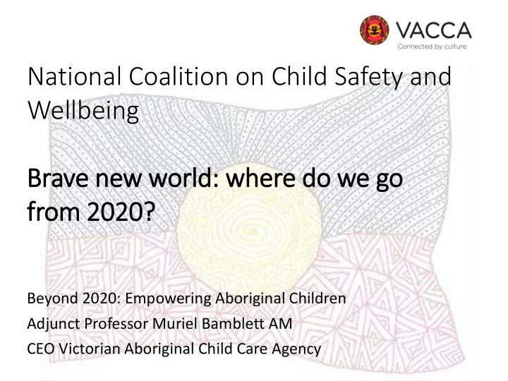 national coalition on child safety and