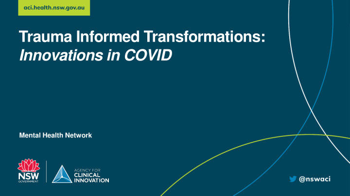 innovations in covid