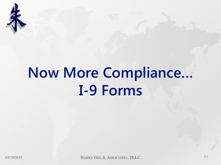 i 9 forms