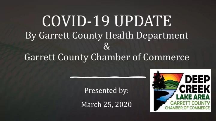 covid 19 update