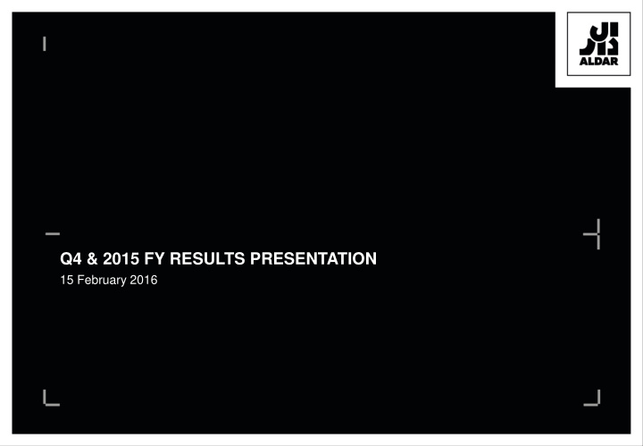 q4 2015 fy results presentation