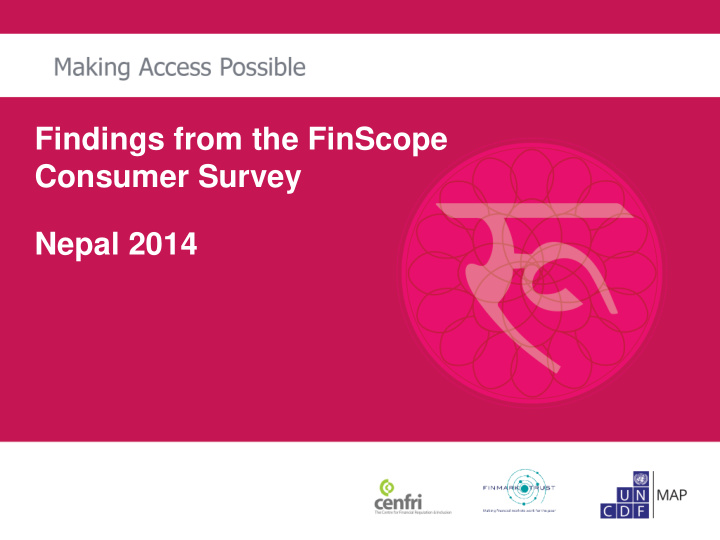 findings from the finscope