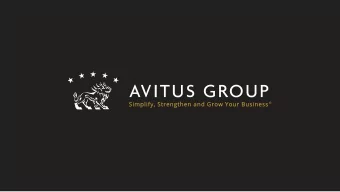 The CARES Act:  - What Does IT Mean For You?-  Created by Avitus Group  Todays Presenters