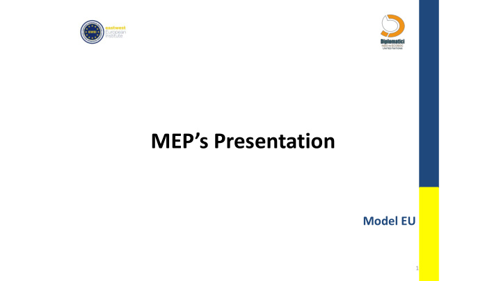 mep s presentation