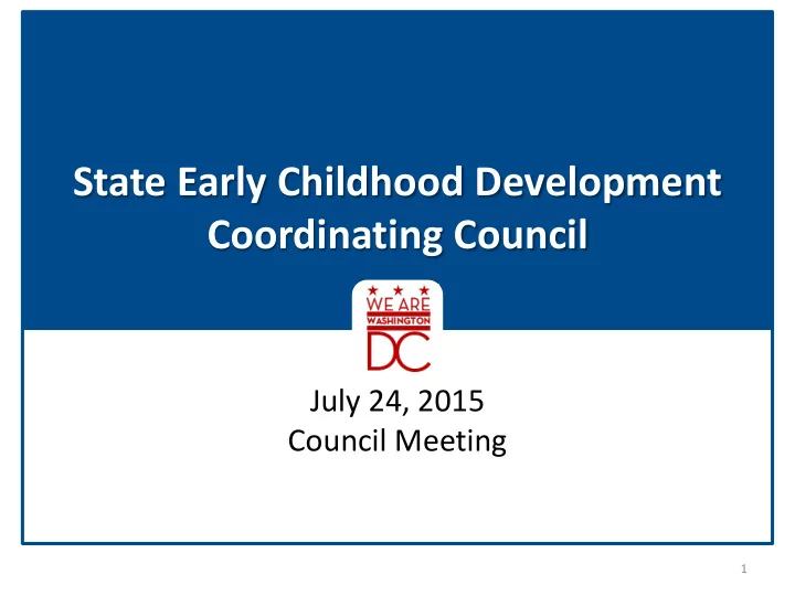 coordinating council