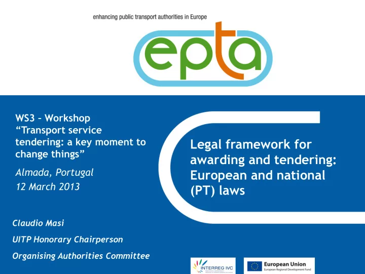 legal framework for
