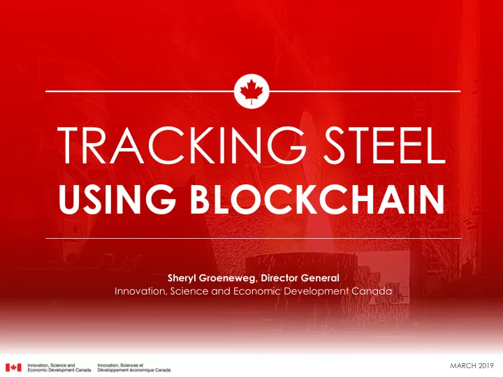 tracking steel