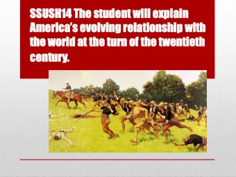 SS  SSUS  USH14  H14 Th  The  e st  stude  dent  nt wil  ill  l ex  explain  lain  Americas