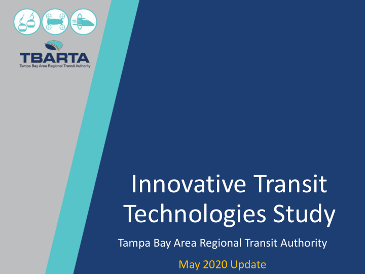 innovative transit technologies study