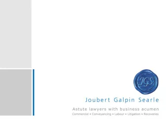 MEDICINE AND THE LAW.  TWO DIFFERENT DISCIPLINES  which will cross paths !  Hennie Van Eck  14