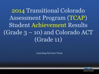 (Grade 11)  Learning Services Team Districts Five Year Trend  Grades 3-10  Writing  Reading