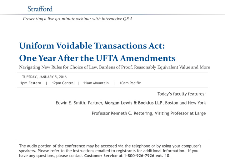 one year after the ufta amendments