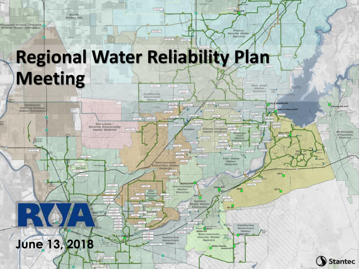 regional water reliability plan