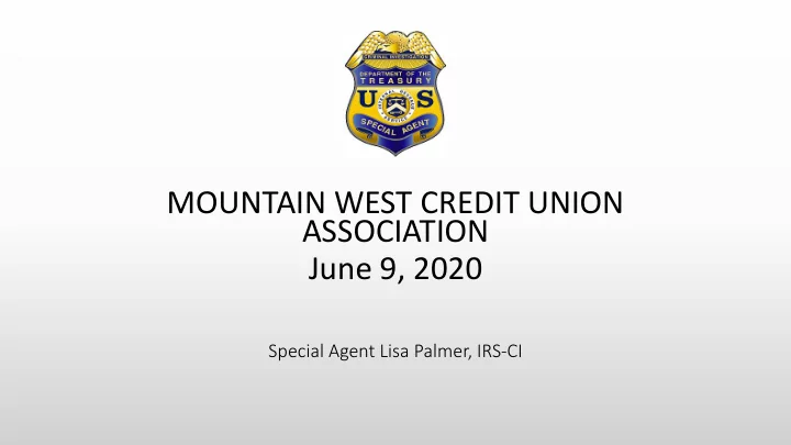 mountain west credit union association june 9 2020