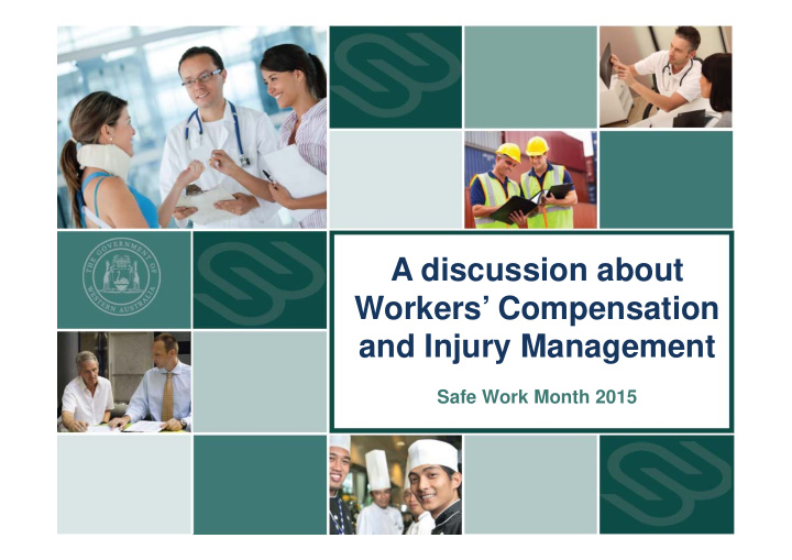 a discussion about workers compensation and injury