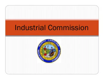 Industrial Commission  Workers' Compensation  Understanding  Your Workers  Compensation