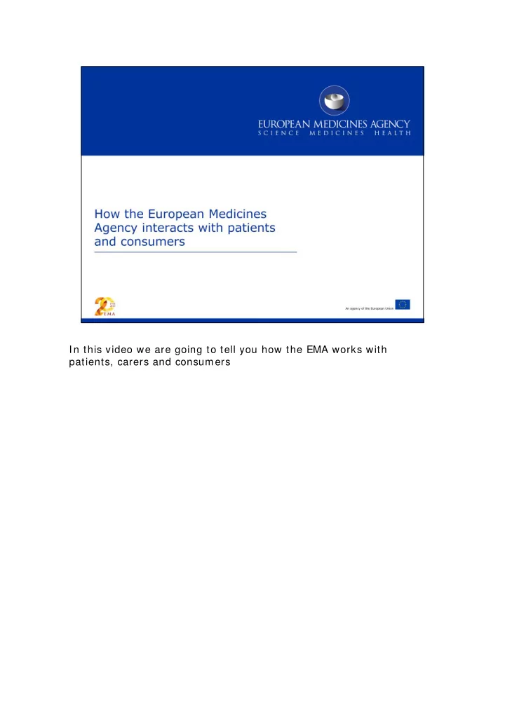 in this video we are going to tell you how the ema works