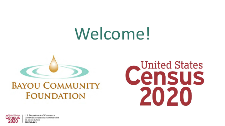 welcome 2020 census complete count committees