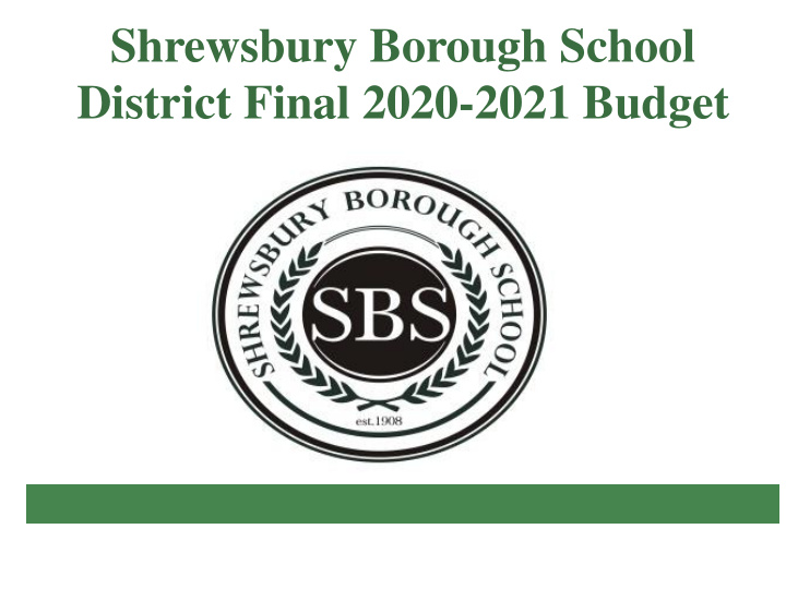 shrewsbury borough school