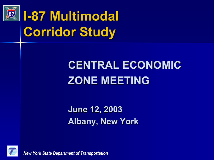 i 87 multimodal 87 multimodal i corridor study corridor
