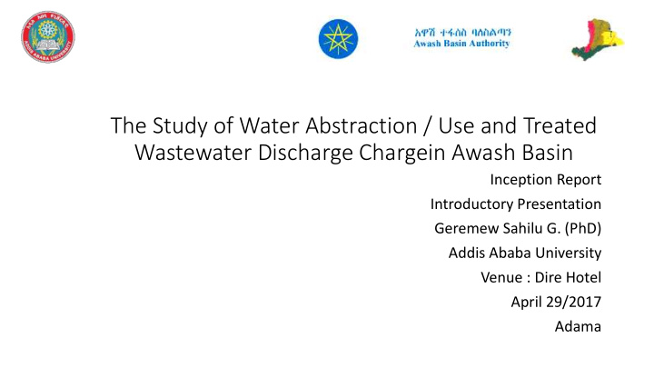 the study of water abstraction use and treated wastewater