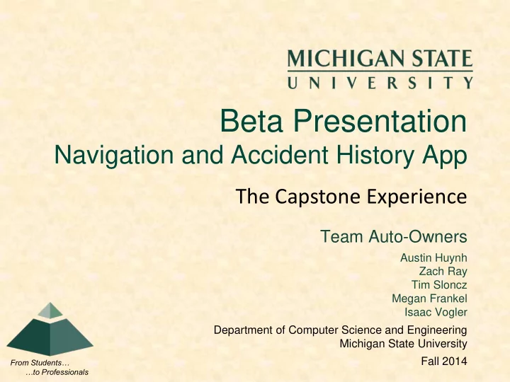 beta presentation
