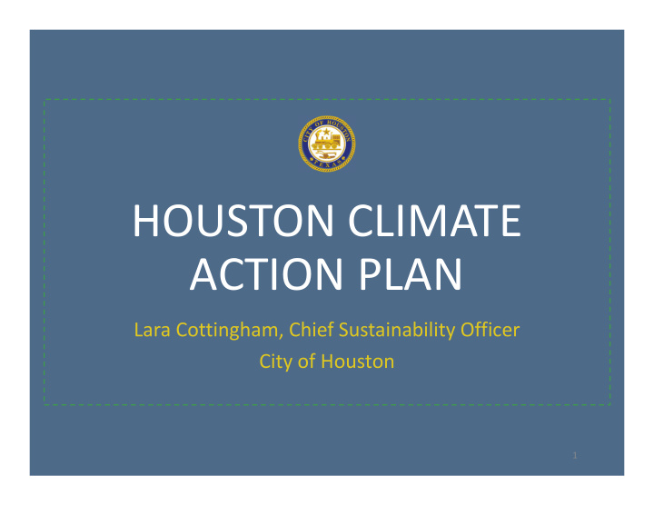 houston climate action plan