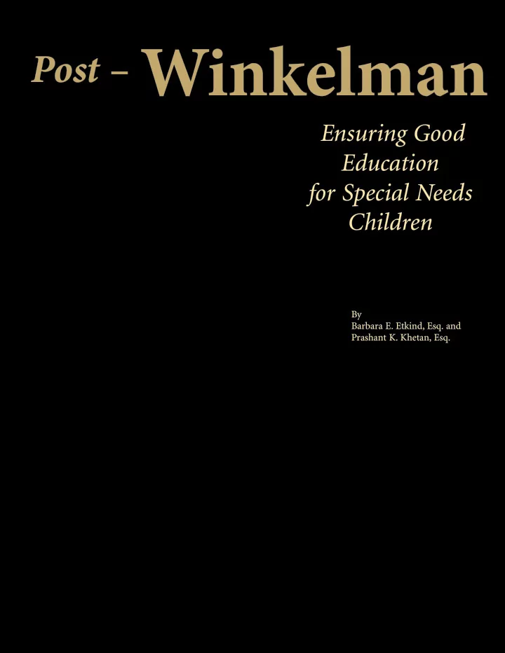 post winkelman v