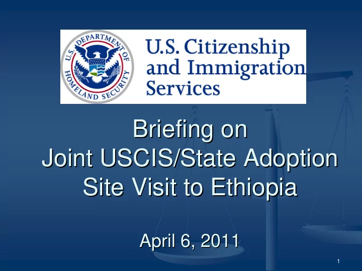 briefing on briefing on joint uscis state adoption joint