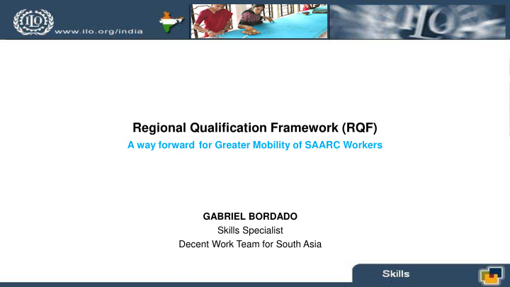 regional qualification framework rqf
