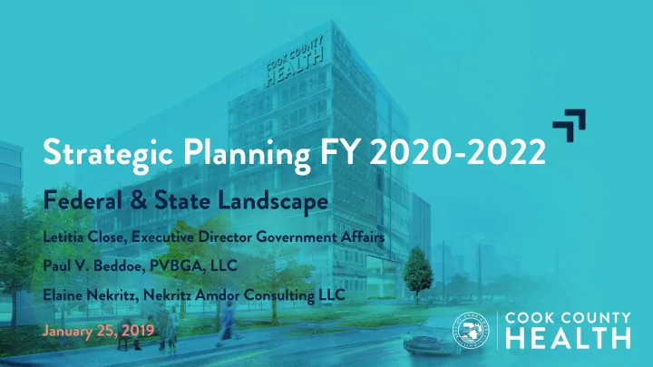 strategic planning fy 2020 2022