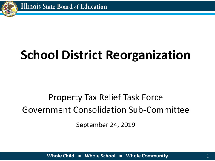 school district reorganization