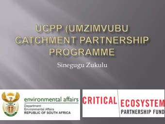 Sinegugu Zukulu  34 MEMBERS: 35% GOVERNANCE  ORGANISATIONS, 65% CIVIL  PARTNERSHIP COMPOSITION  2
