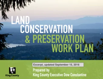 Excerpt, updated September 15, 2016  1  King County: The Heart of Cascadia  Graphics will get