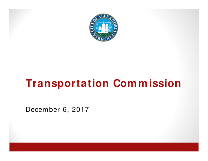 transportation commission