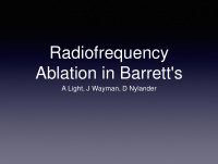 ablation in barrett s