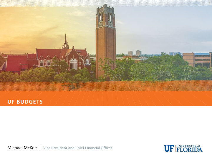 uf budgets