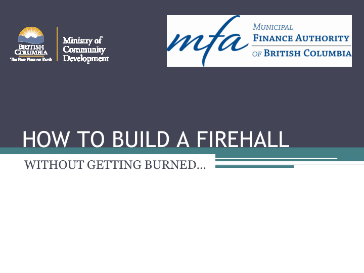 how to build a firehall